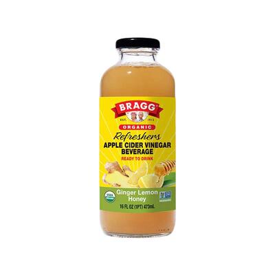 美国进口绿茶蜂蜜风味苹果醋果汁
