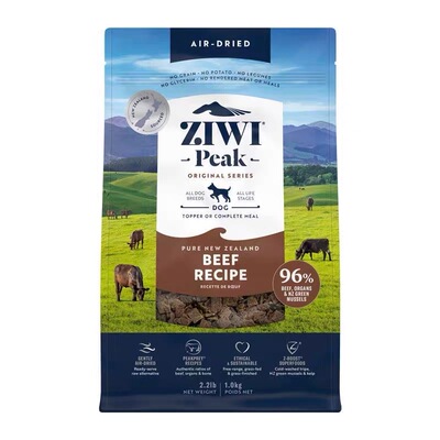 ZIWI滋益巅峰风干无谷狗粮4kg
