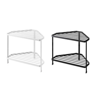 森道尔厨房水池水槽下锅架子置物架放锅具收纳三角转角分层橱柜内