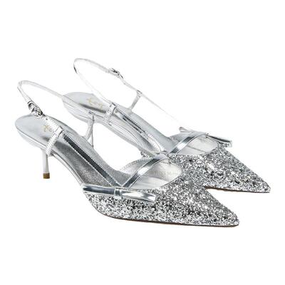 后空单鞋细跟包头凉鞋