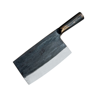 砍骨头专用刀弹簧钢锻斩骨刀斩切两用手工厨师刀锰钢菜刀剁骨家用