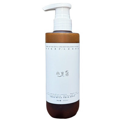 植物茶麸无硅油洗发水洗发露