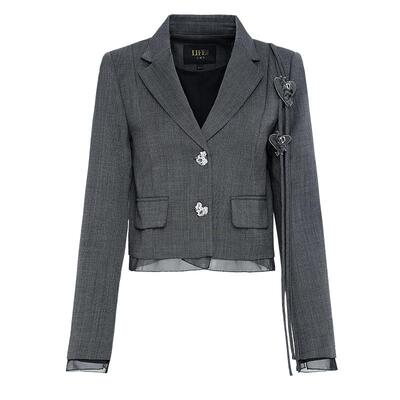 莱芙·艾迪儿气质休闲小个子西装