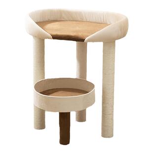 网红大床猫窝猫树一体猫爬架大型猫布偶缅因攀爬剑麻柱子猫屋抓板