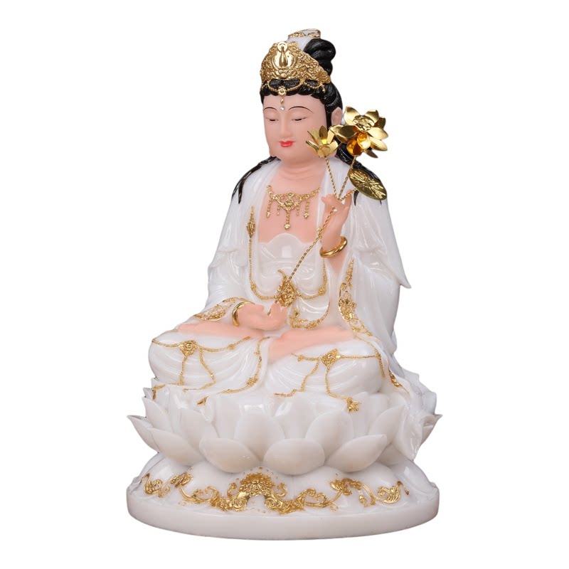 大势至菩萨西方三圣佛像家用供奉