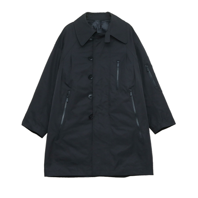 羽绒服中长款聚酯纤维工装