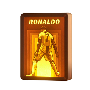 七夕情人节送男生足球生日礼物周边c罗梅西内马尔手办摆件纪念品