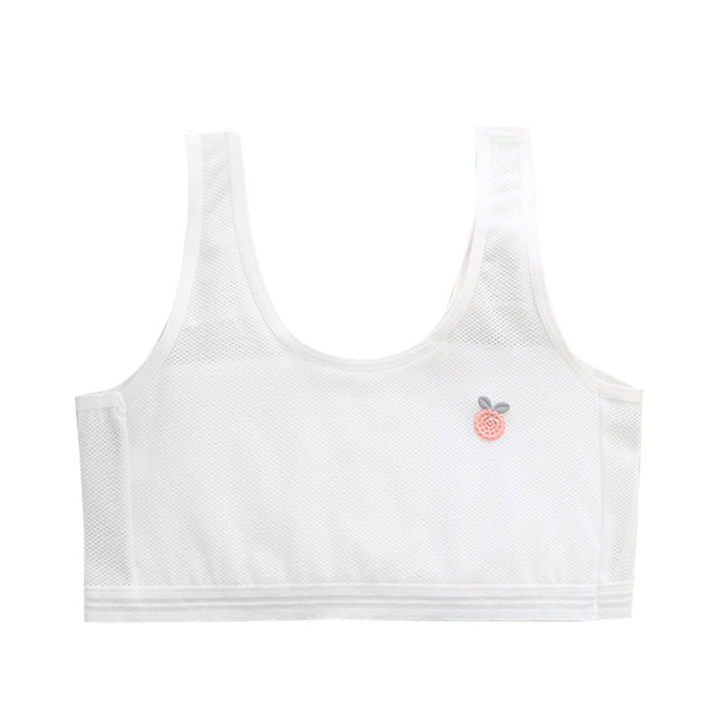 夏季薄款女童纯棉发育期内衣