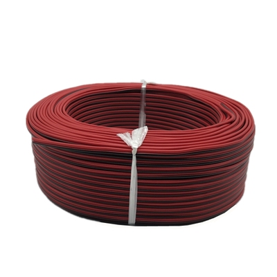 纯铜0.2平方红黑线汽车细电线
