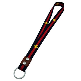 真皮牢固防丢挂绳中小学生儿童挂脖钥匙扣男女简约织带汽车链挂件