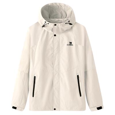 骆驼山海防风防水加绒春秋夹克