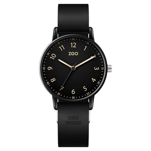 正港ZGO 考试专用手表学生男生初中高中公务员考研静音石英表女款
