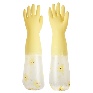 加绒加厚家务厨房耐用洗碗手套清洁洗碗打扫卫生衣服刷碗专用手套