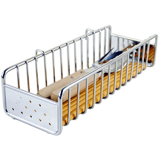 SDR筷子笼 304不锈钢筷子架 沥水筷子筒刀叉盒 挂式筷子盒餐具盒