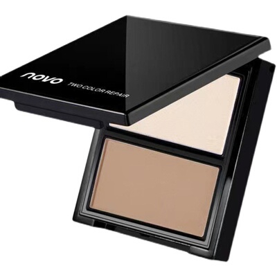 高光修容一体盘鼻影侧影生姜粉饼