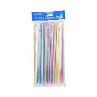 吸管一次性单独包装单只独立儿童孕妇产后手工创意彩色艺术粗弯头