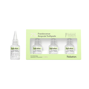 Nobaton诺巴顿农场进口1.5%粉盐安瓶牙膏美白牙齿清新官方正品