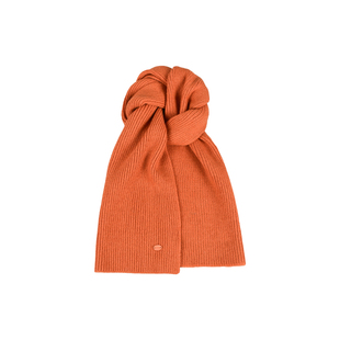 100%美利奴羊毛围巾女冬季氛围感粉色针织保暖围脖男生情侣送礼物