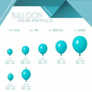 风车气球10寸2.3克乳胶装 100球派对 饰婚庆加厚批发圆形房袋婚每装