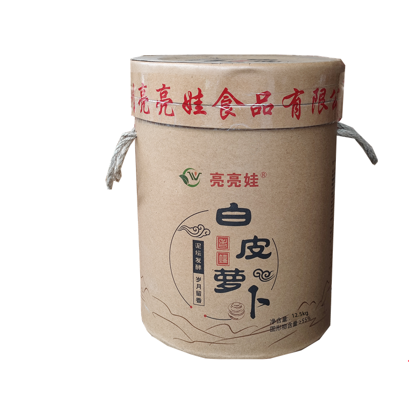 四川亮亮娃泡酸萝卜白皮酸萝卜