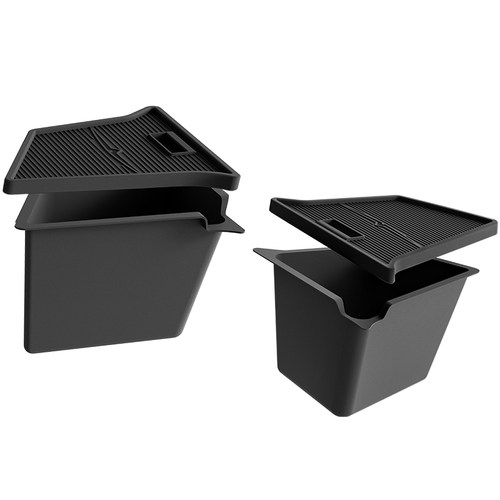 3W适用特斯拉焕新版modelY/3/YL后备箱收纳盒TPE储物盒侧边兜配件