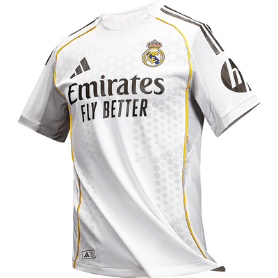 ADIDAS皇马25-26赛季主场球衣