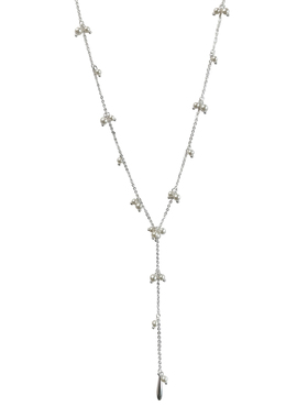 nicedream珍珠风铃藤蔓长项链