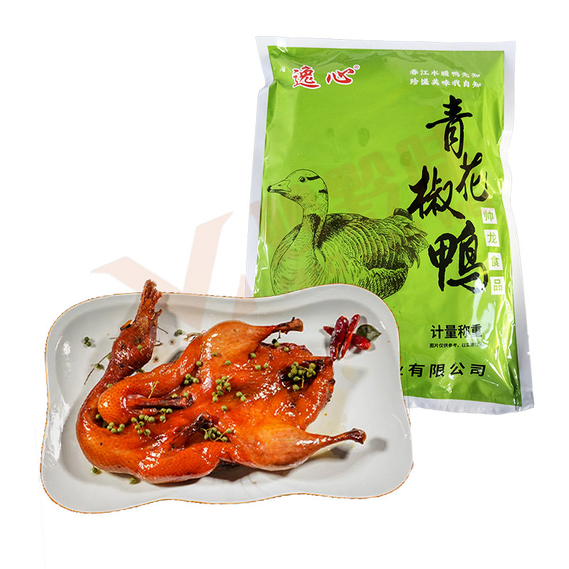 重庆老字号特产青花椒鸭酱食材