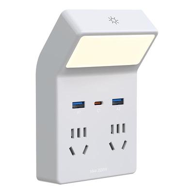 床头插座灯多功能卧室睡眠小夜灯