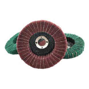 3M立式百洁布角磨片百洁布抛光轮角向百洁布轮拉丝轮角向飞翼轮