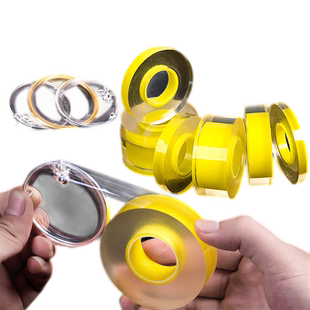 手镯保护套防磕防刮古法黄金镯子首饰吸附贴膜静电pvc缠绕薄隐形