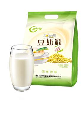 阿尔发忌糖人豆奶粉早餐冲饮