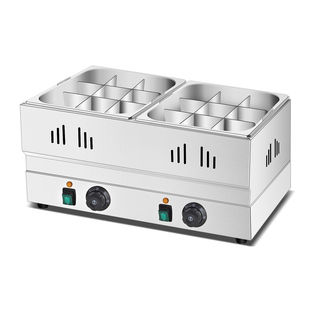 君凌电热不锈钢关东煮机器商用摆摊麻辣烫设备串串香专用关东煮锅