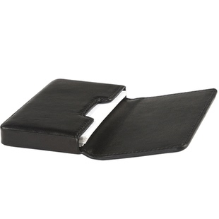 LEATHEROLOGY真皮商务名片夹高档男商务名片夹卡包定制logo刻字