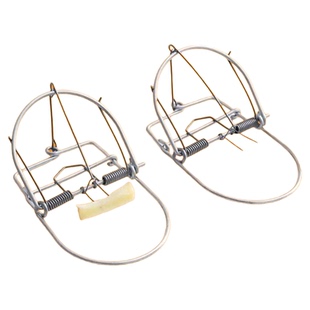 老鼠夹子捕鼠器加强捉耗子神器家用老鼠克星野外铁质夹子老鼠新品