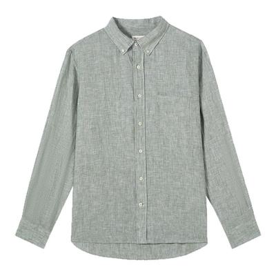 GANT/甘特男士100%亚麻长袖衬衫