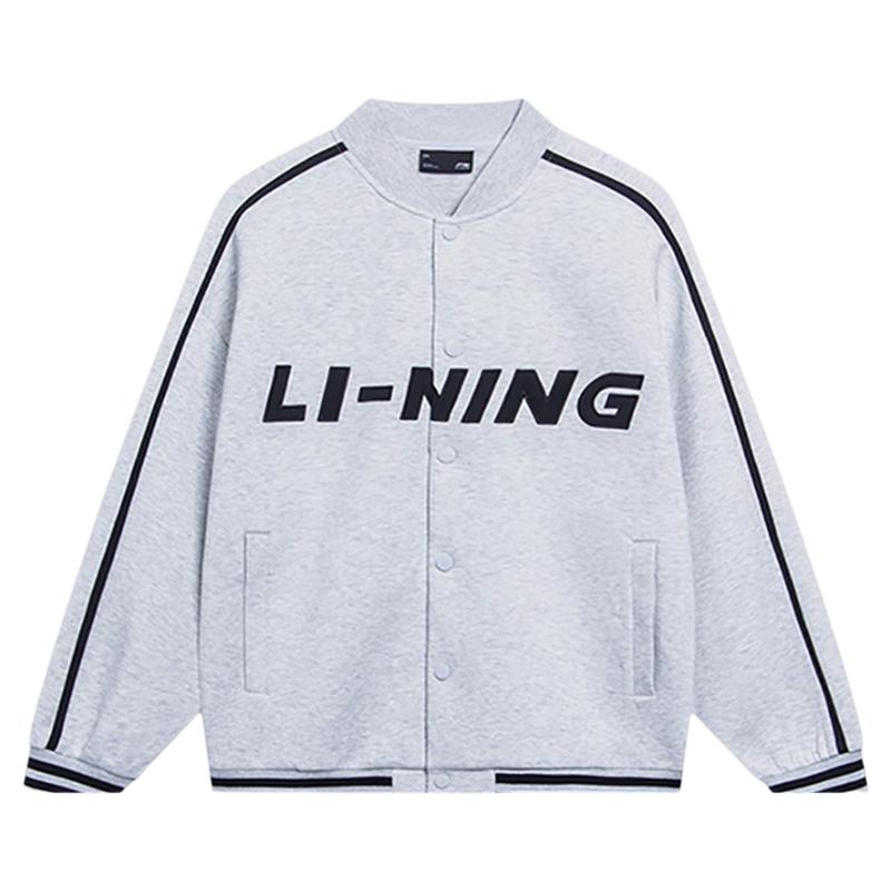 Lining/李宁正品运动时尚系列男女同款宽松休闲棒球服外套AWDT545