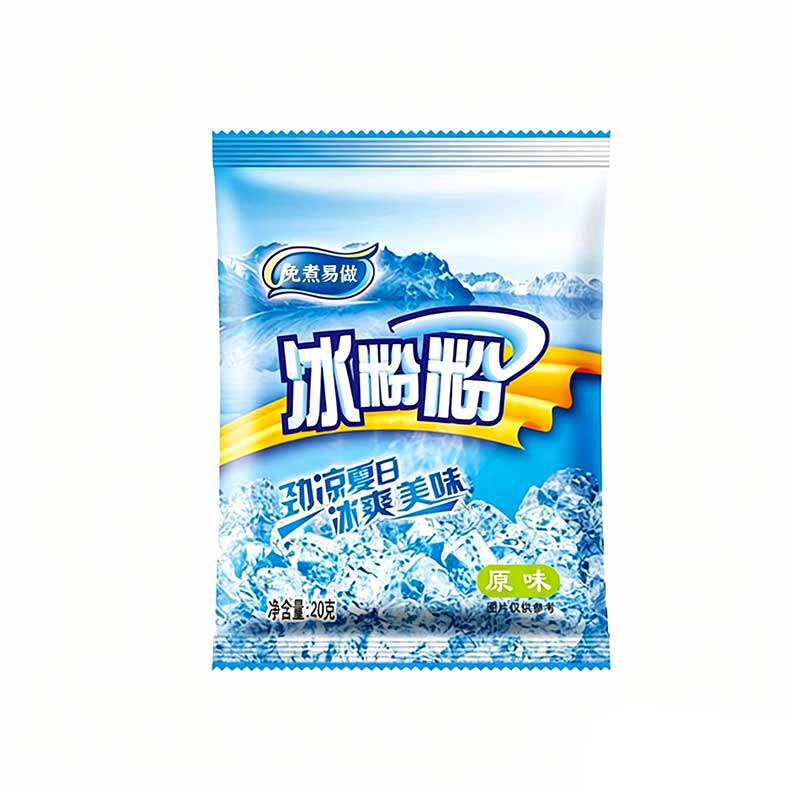 农科院原味冰粉粉家用免煮白凉粉商用批发配料全套四川摆摊专用