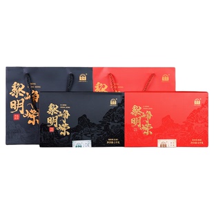 2024年黎明峥嵘普洱生茶砖普洱熟茶砖礼盒云南茶1000g老树春茶叶