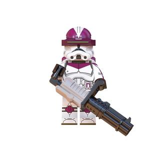 中国积木暴风新星骑兵队星球大战克隆指挥官卡拉拼插儿童人仔玩具