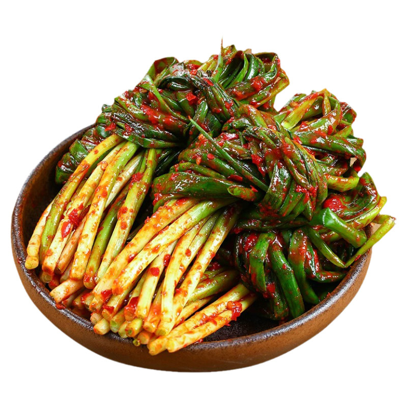 韩式香辣小香葱腌制下饭菜泡菜
