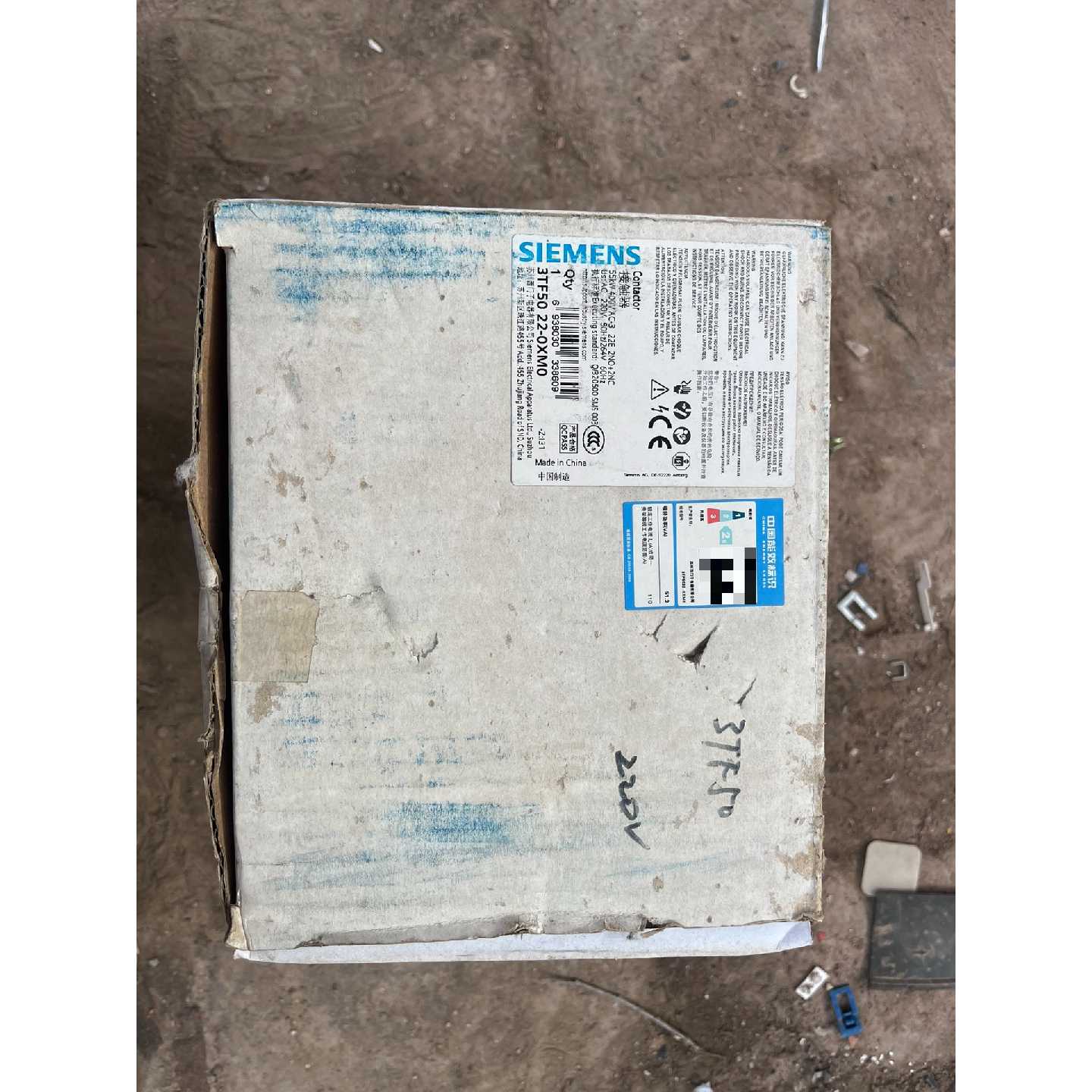 议价-3TF50交流接触器 3TF5022-0XM0 库