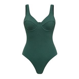 Yukari swim连体泳衣女款2026新款遮肚显瘦带钢圈保守泡温泉泳装