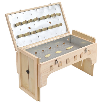 木制通用大号腰背部随身艾灸盒