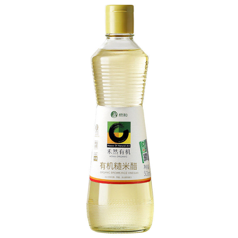 禾然有机糙米500ml*2瓶果醋