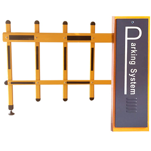 停车场道闸栅栏杆小区大门挡车栏杆停车场起落杆升降定制八角栅栏