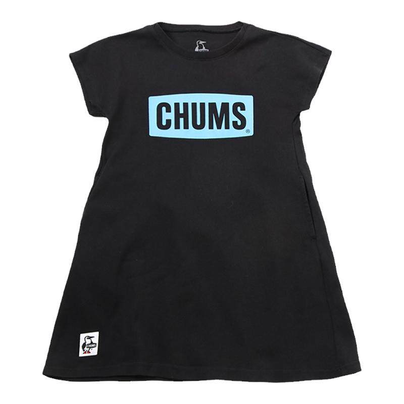 CHUMS户外休闲运动印花连衣裙