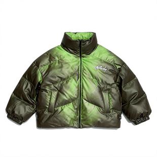 儿童装男童温变羽绒服冬装2025新款冬季加厚男孩中大童白鸭绒外套