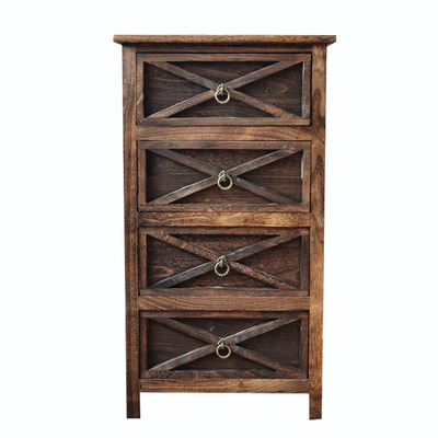 复古收纳柜子做旧储物柜