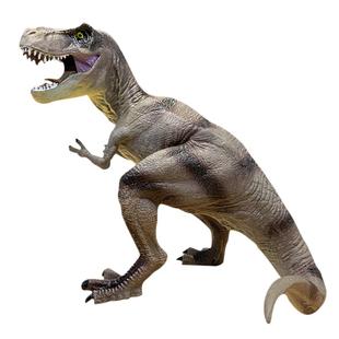 硅胶恐龙玩具儿童霸王龙大号仿真动物小男孩三角龙远古大鲨鱼模型
